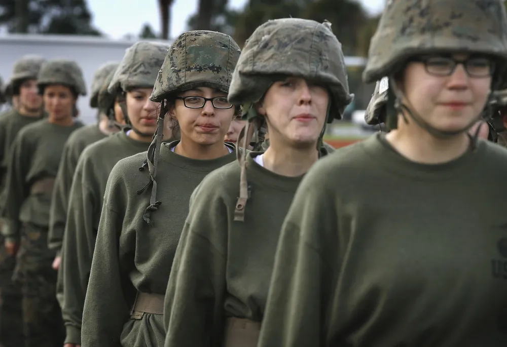 Female Marines Participate