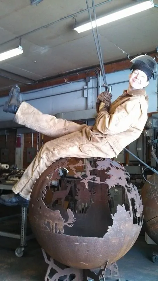 Forest Fire Pit by Melissa Crisp