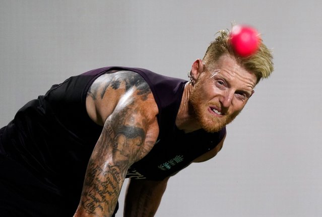 England's Ben Stokes during a nets session at The Gabba, Brisbane, Australia on Monday, December 1, 2025. (Photo by Robbie Stephenson/PA Wire)