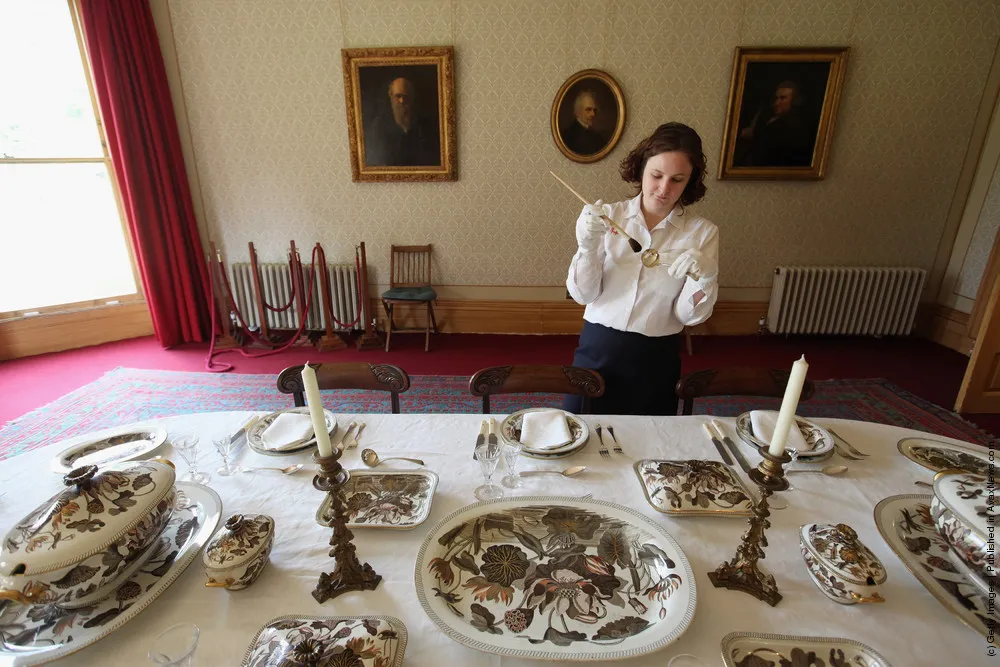English Heritage Prepare The Former Home Of Charles Darwin Ahead Of The New Visitor Season