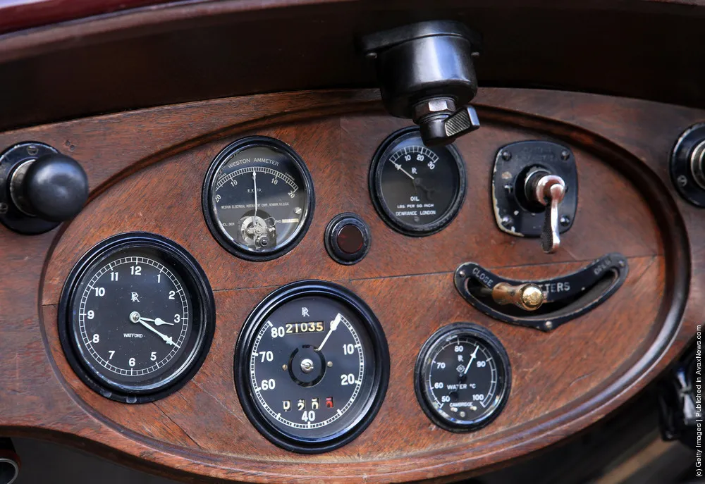 Vintage Rolls Royce Enthusiasts Gather At The Summer Home Of Grange Park Opera