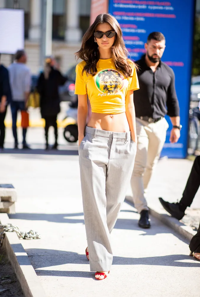 Top Models' Street Style, Part 1/2