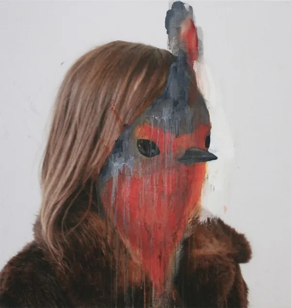 “Animal heads / Human bodies” by Charlotte Caron