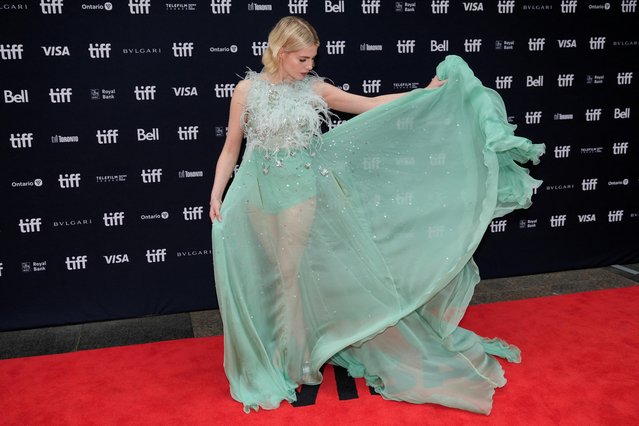 British-American actress Lucy Boynton attends the world premiere of “Chevalier” at the Toronto International Film Festival (TIFF) in Toronto, Ontario, Canada September 11, 2022. (Photo by Mark Blinch/Reuters)