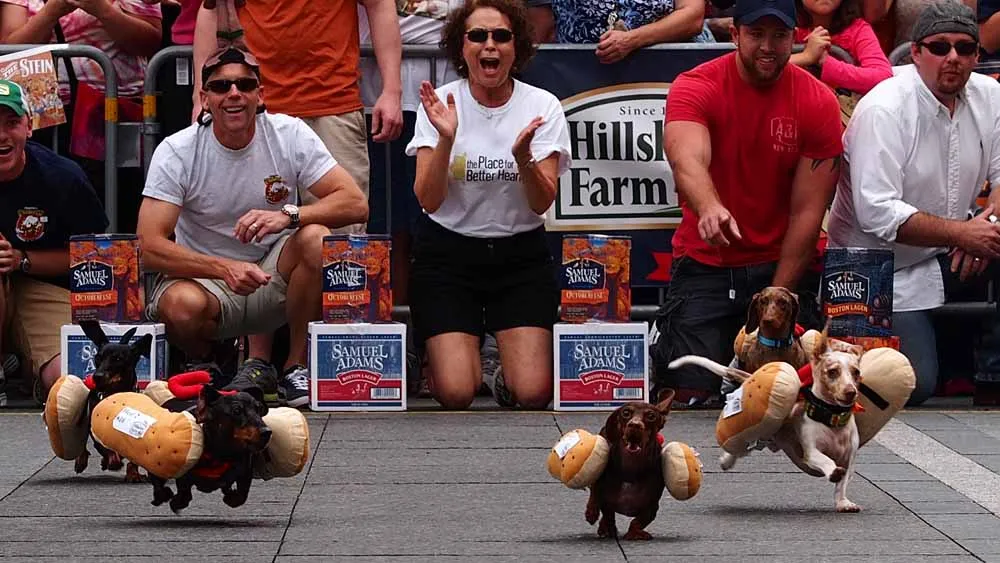 The Seventh Annual Running of the Wieners Oktoberfest in Cincinnati