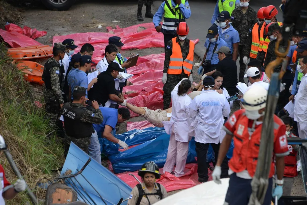 Honduras Bus Crash