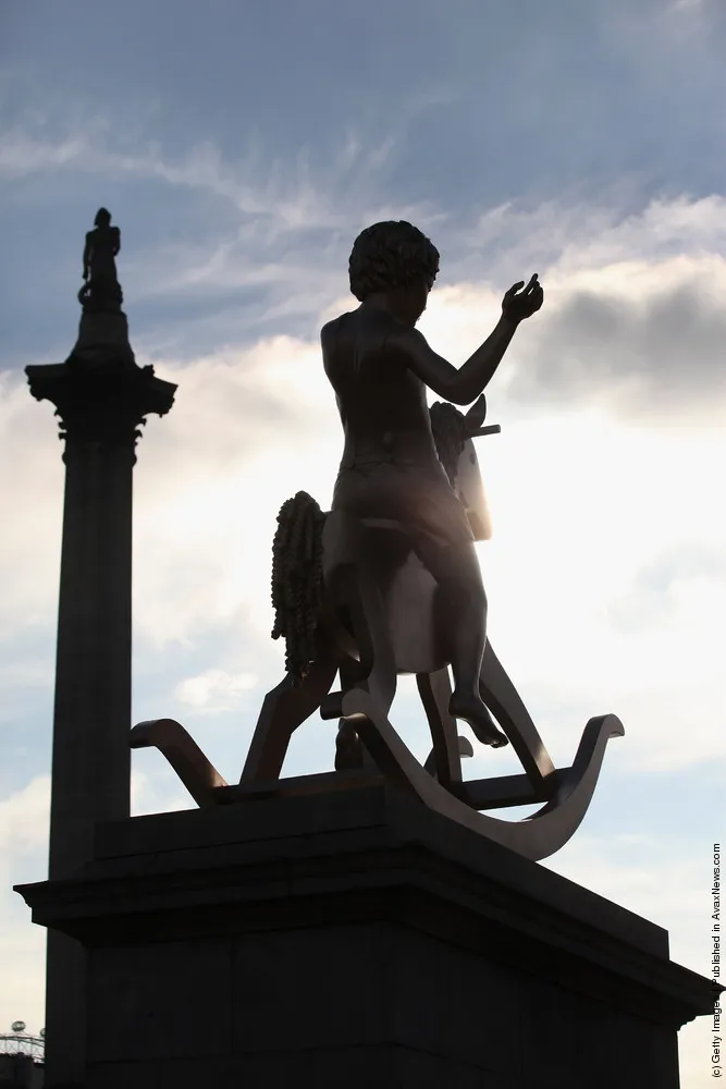 Joanna Lumley Unveils The Latest Fourth Plinth Statue
