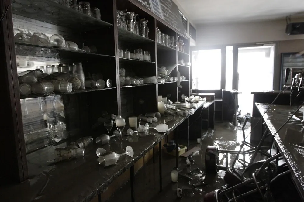 Europe's Floods: Before and After