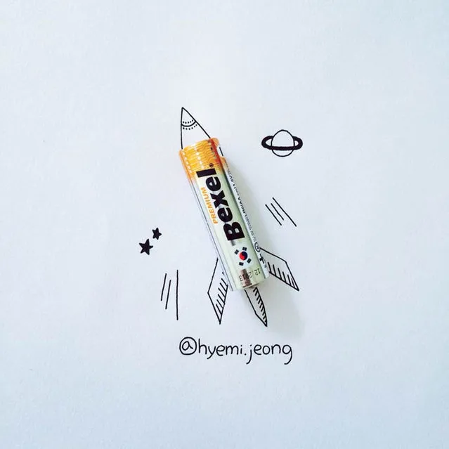 Illustrations From Everyday Objects By Hyemi Jeong Part 3