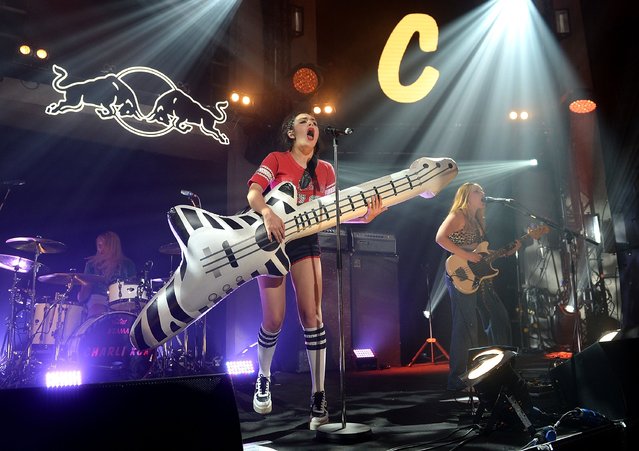 Charli XCX performs during the Red Bull Studios Future Underground second night at Collins Music Hall on September 10, 2015 in London, England. (Photo by Samir Hussein/Getty Images for Red Bull)