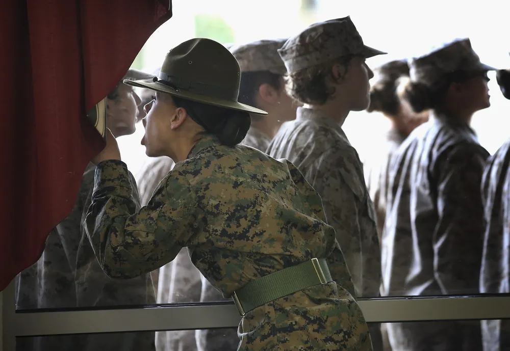Female Marines Participate
