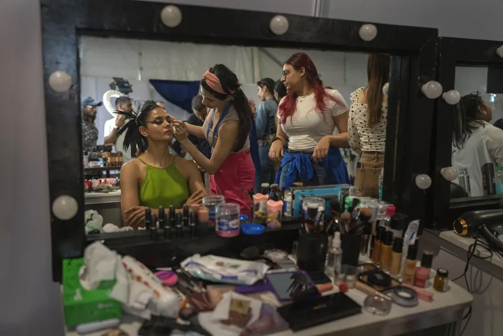 India’s Premier Fashion Event's Backstage